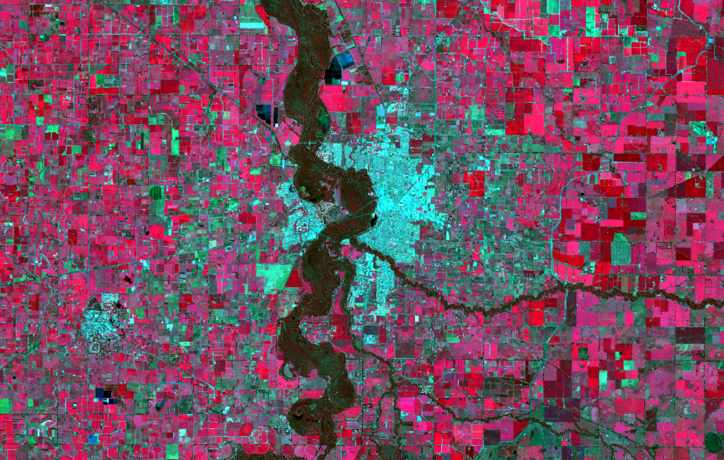 Sentinel-2 picture of Sheparton
