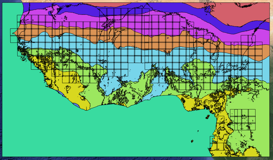 Eco-climatic map Eco-climatic regions of the Sahel